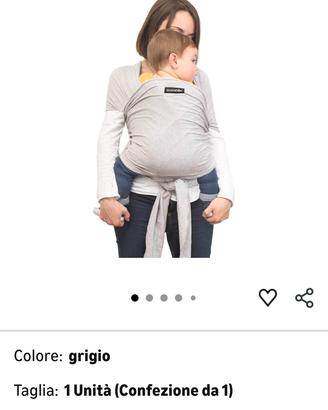 fascia porta bebè 