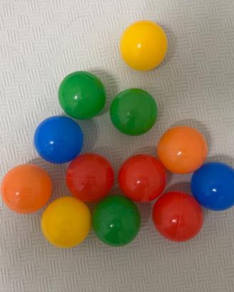Palline gioco bambini - circa 200 pezzi
