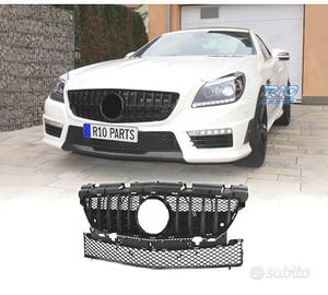 GRIGLIA MERCEDES SLK R172 11-15 NERO LUCIDO LOOK G