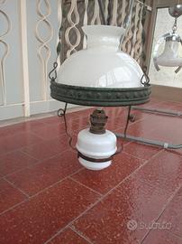 Lampadario - Lampada a petrolio