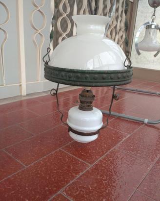 Lampadario - Lampada a petrolio