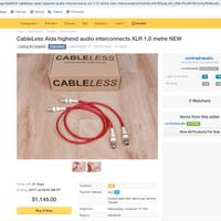 Cable Cableless AIDA XLR ml 1.5 top model