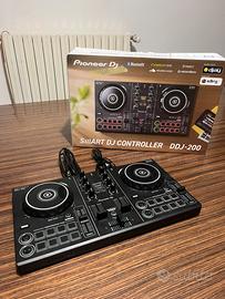 Pioneer ddj 200 + cassa audio zzipp zpk112