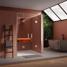 Box doccia nuovo ancora nel pacco sigillato