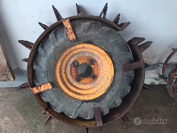 Ruote in ferro per motocoltivatore