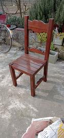 Sedie in legno