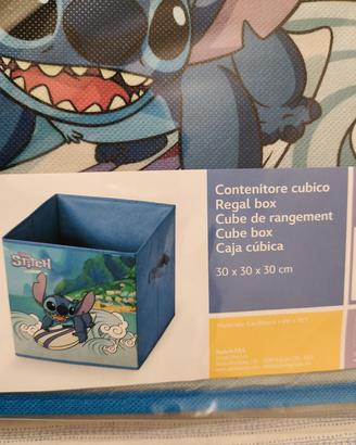 Disney Stich contenitore box manici nuovo