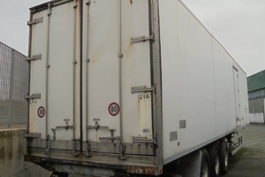 SEMIRIMORCHIO  FURGONE ISOTERMICO-SENZA FRIGO