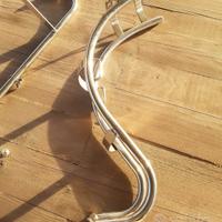 porta ruota centrale per vespa faro basso struzzo 