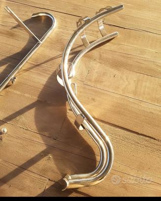 porta ruota centrale per vespa faro basso struzzo 