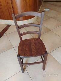 Sedie in legno