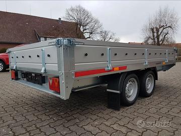 Rimorchio pianale 325 x 171 cm. MC 2000 Kg.