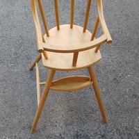 seggiolone in legno di faggio