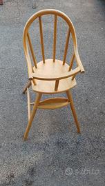 seggiolone in legno di faggio