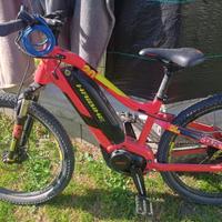 Bicicletta elettrica mountain e-bike