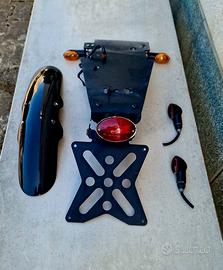 supporto targa, parafango triumph scrambler 900