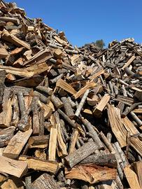 Legna da ardere di quercia e cerro