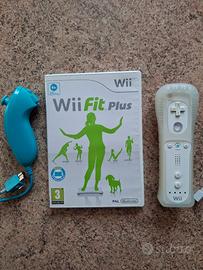 wii fit plus + 2 controller 