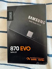 Samsung SSD 870 EVO, 500gb