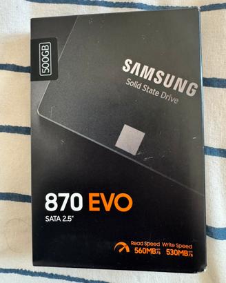 Samsung SSD 870 EVO, 500gb