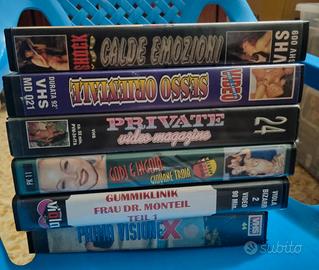 Lotto Vhs Ex Noleggio Vintage