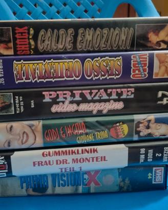 Lotto Vhs Ex Noleggio Vintage