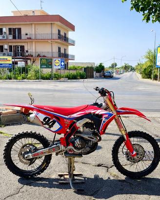 honda crf 250 red moto