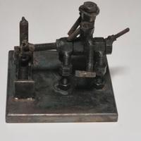 Scultura Don Chisciotte in ferro