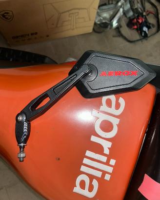Specchietti Yamaha Aerox stile Carbonio