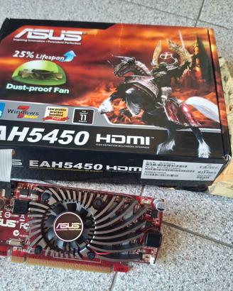Scheda Video Asus HD 5450, PCIe, low profile, 22W