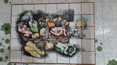 Quadri Renato Guttuso su ceramiche 