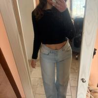 👖Jeans Wide Leg Terranova - Lavaggio Chiaro