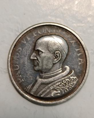 medaglia argento anno Santo 1975 Paolo VI 