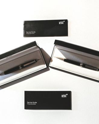 Montblanc meisterstuck penna e portamine