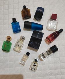 Lotto 12 miniature rari profumi vintage - vuote