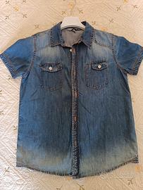 camicia jeans per bambino 10 anni