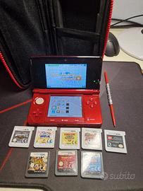 nintendo 3ds +9 giochi+cofanetto star wars +pennin