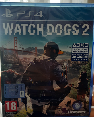 Watch Dogs 2 PS4 Sigillato