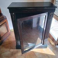 vetrinetta antica in ebano 