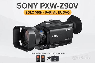 SONY PXW-Z90V 160h Pari al Nuovo+2 Batt Orig