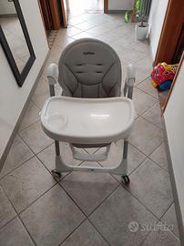 Seggiolone pappa peg Perego e Marsupio porta bebè