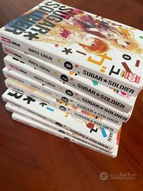 Sugar soldier lotto 8 volumi