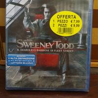 Blu-Ray dvd "Sweeney Todd" nuovo