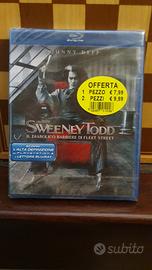 Blu-Ray dvd "Sweeney Todd" nuovo