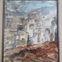 Quadro pittore sardo Orioles