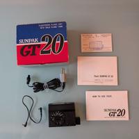 Flash Sunpak GT20 vintage - set completo