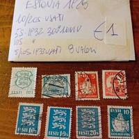 Francobolli di paesi diversi 