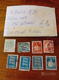 Francobolli di paesi diversi 