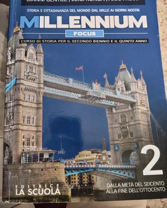 Libro Storia 3°/4° anno AFM - Millennium Focus