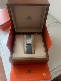 orologio in oro biaco e diamanti